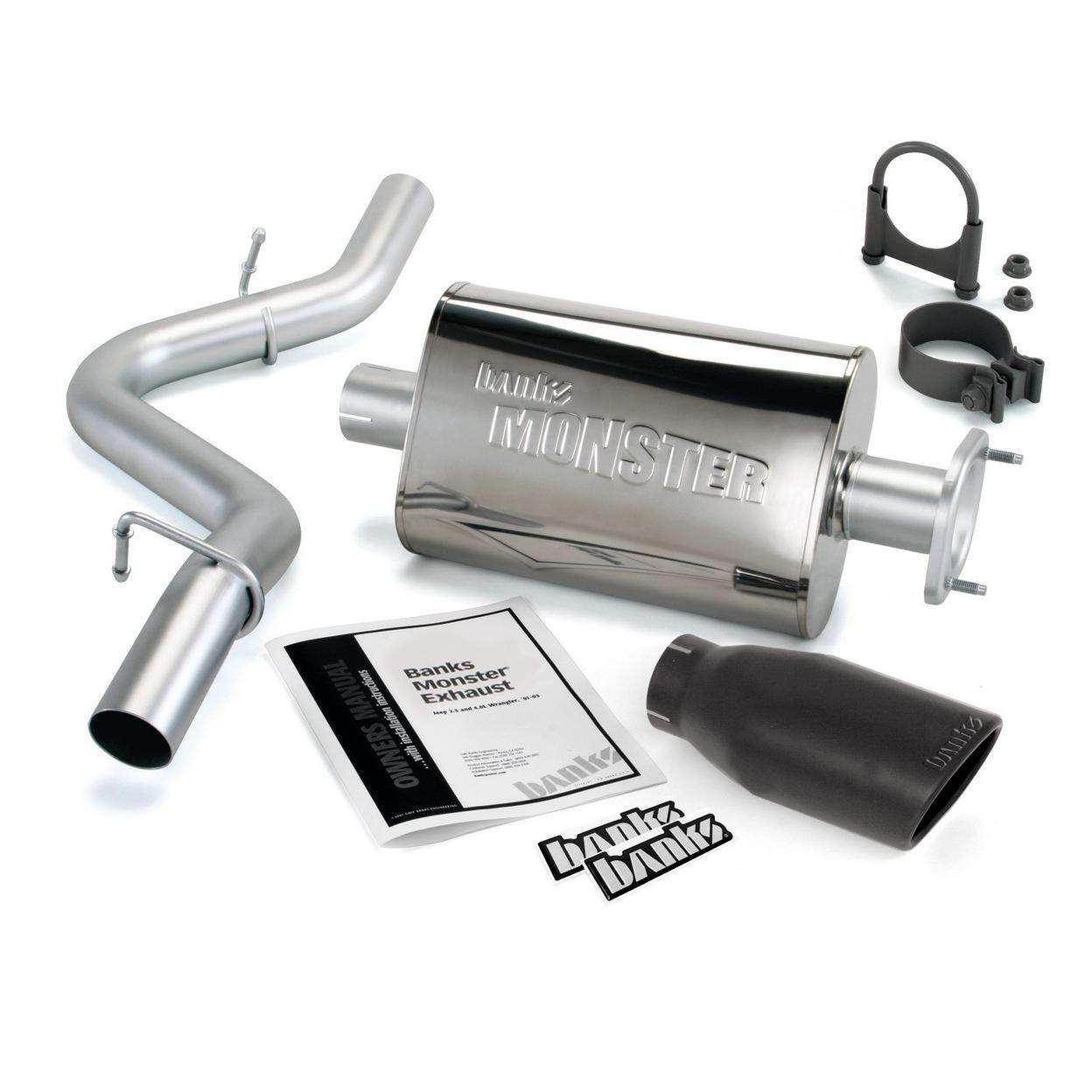 Banks Power Exhaust System Kit - Monster Exhaust System