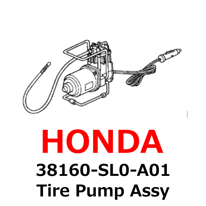 【NEW】Honda Genuine 1991-2005 Acura NSX Tire Pump Assy 38160-SL0-A01