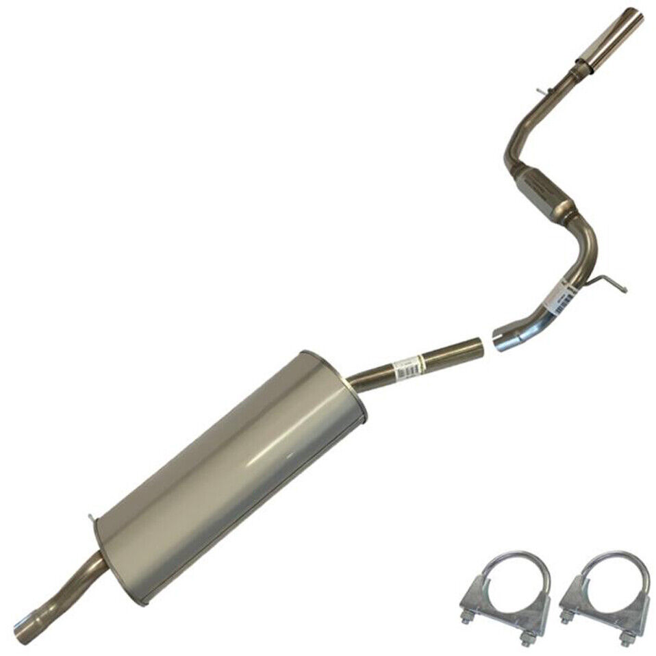 Stainless Steel Rear Muffler / Resonator Exhaust pipe fits: 99 -04 Honda Odyssey