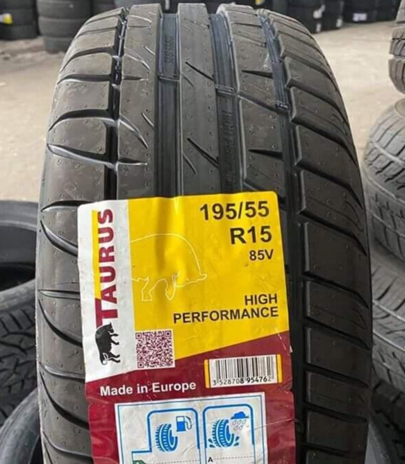 BRAND NEW TAURUS BY MICHELIN 195/55 ZR15 85V UHP CAR TYRES 195 55 15 1955515 C+C