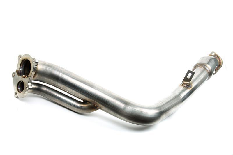 Grimmspeed Stainless Steel Catted Downpipe WRX Fits 08-2014 / 08-2020 STi / LGT
