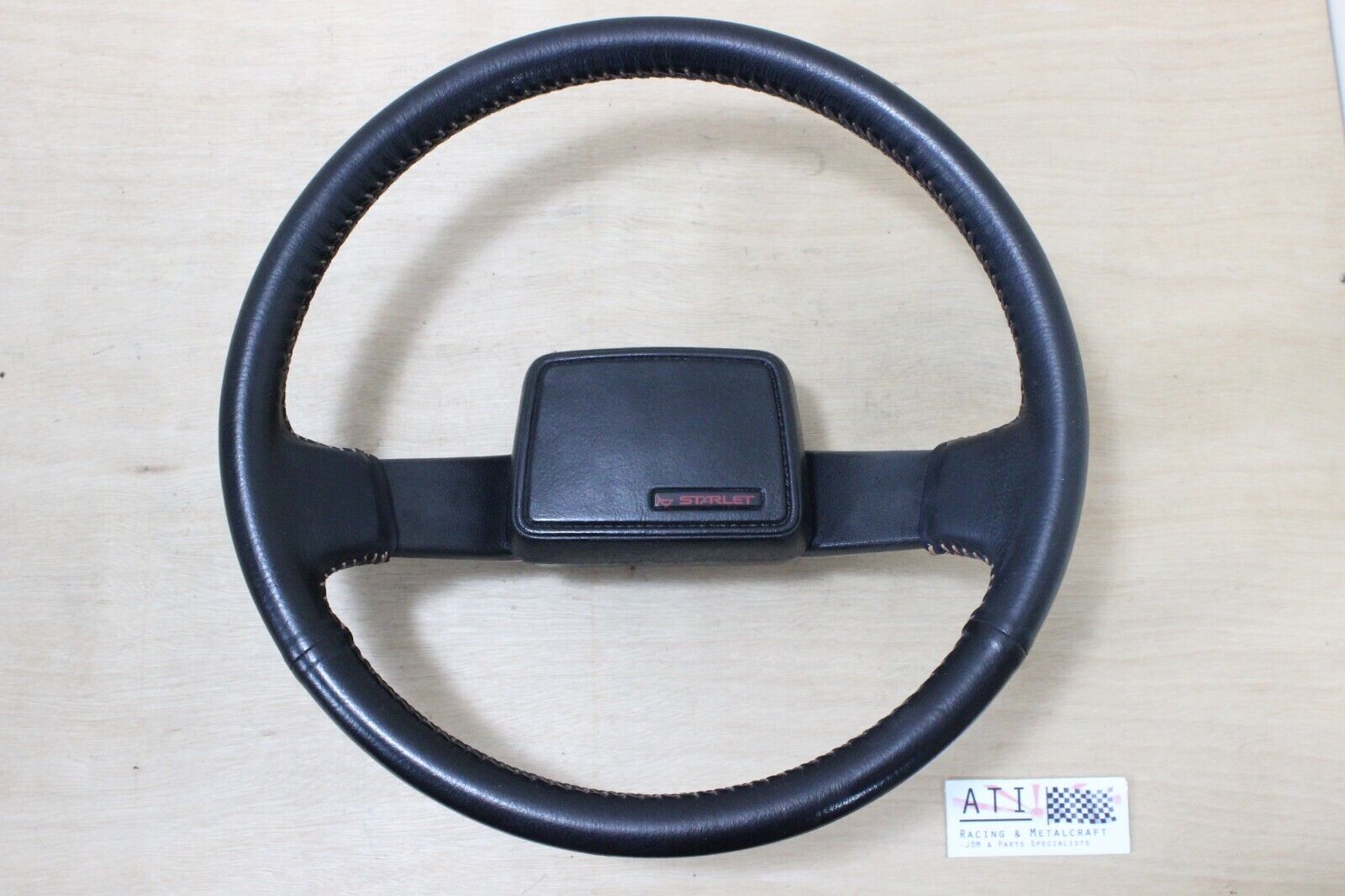 JDM Toyota Starlet EP71 Leather Steering Wheel