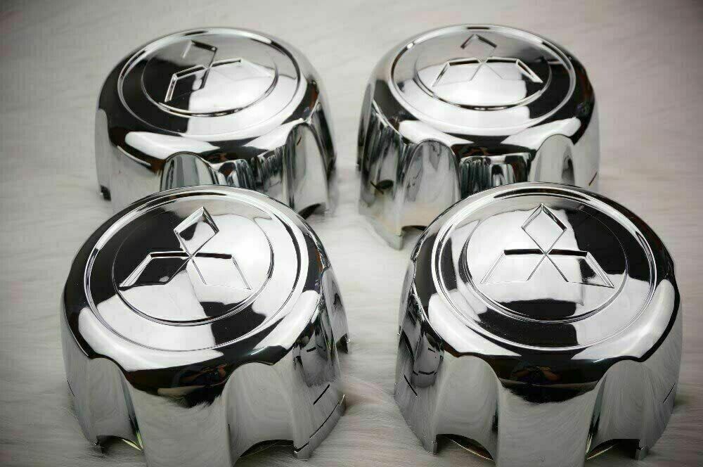 4x Wheel Center Hub Caps For Mitsubishi Montero Sport MB816581 Retention Pajero