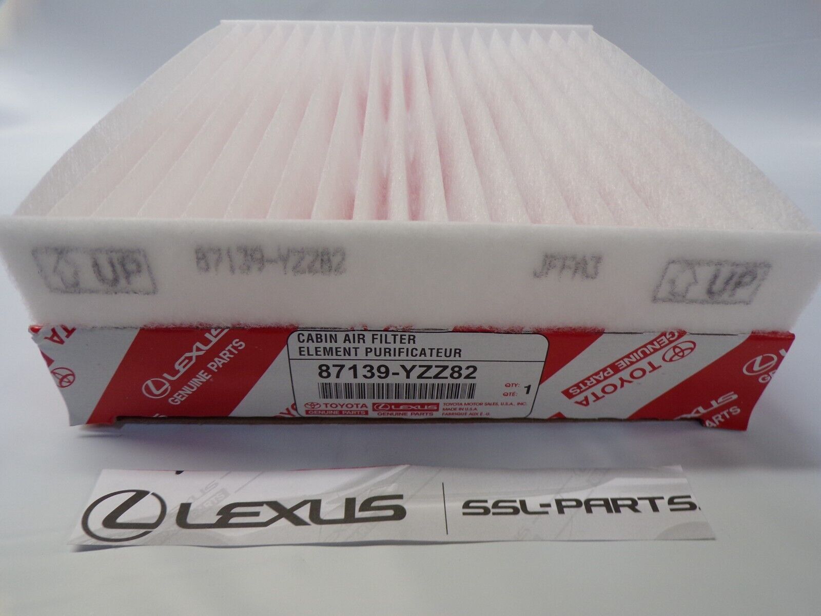 Lexus ISF IS-F (2008-2014) OEM Genuine AC Cabin Filter 87139-YZZ82
