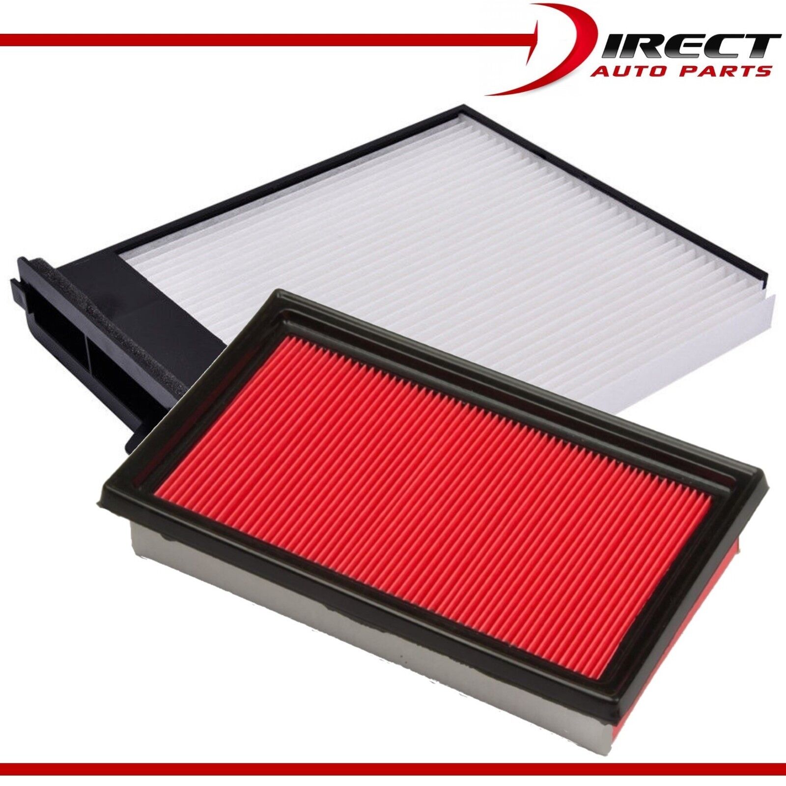 COMBO PREMIUM AIR FILTER & CABIN FILTER FOR NISSAN VERSA 1.8L ENGINE 2007-2012