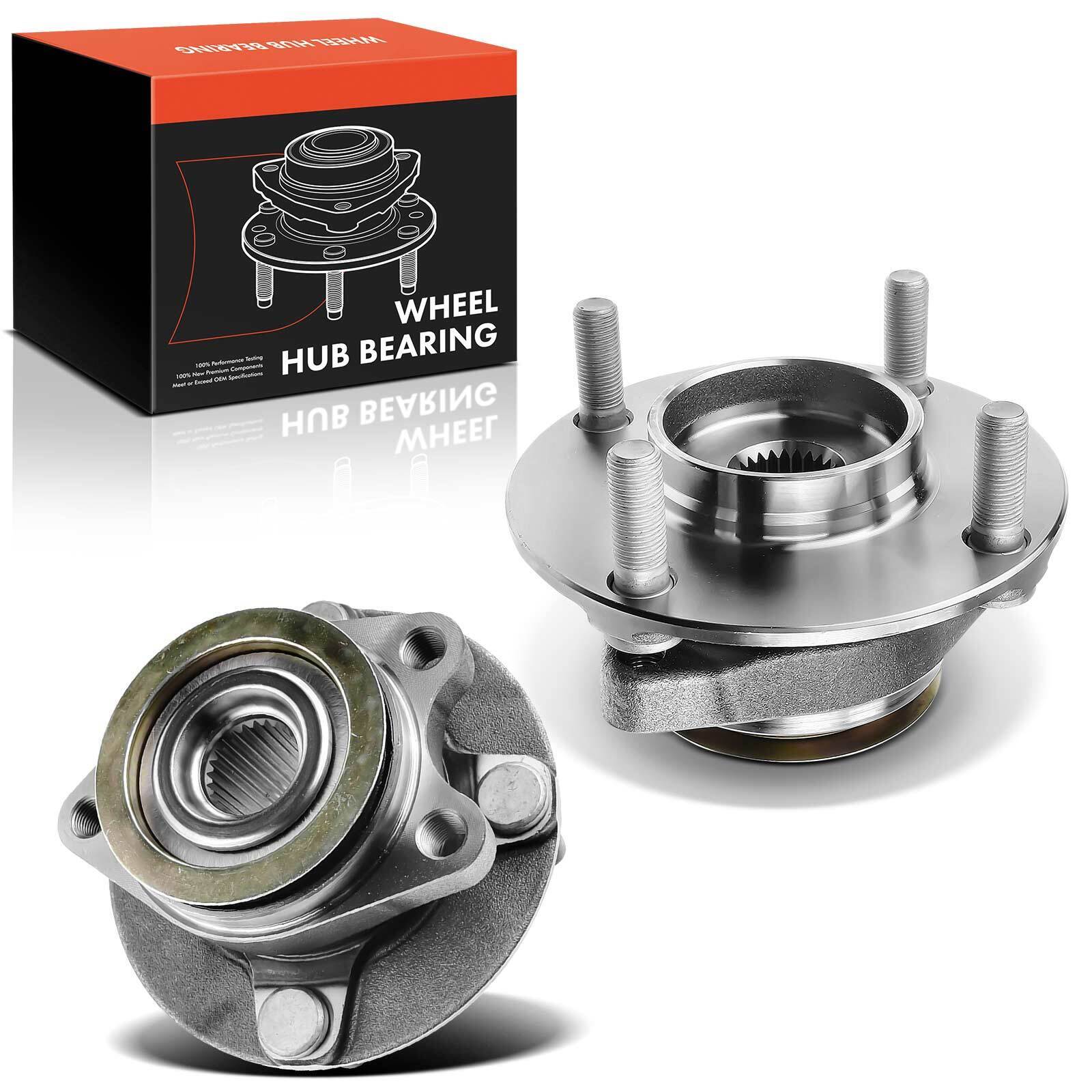 2x Front Left & Right Wheel Bearing & Hub Assembly for Nissan Cube 09-14 1.8L