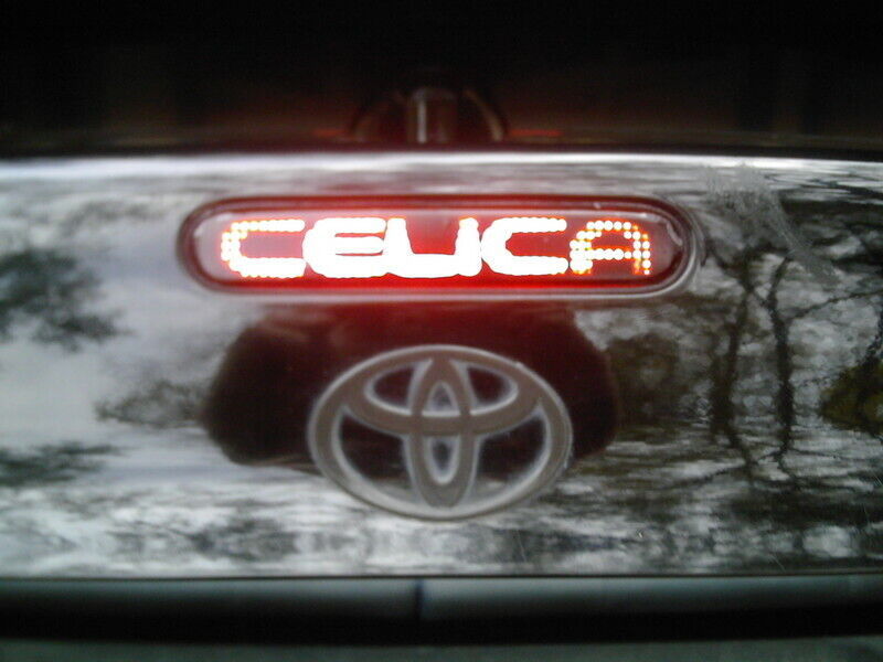 FITS Toyota Celica 3rd Brake Light Decal - 96 97 98 99