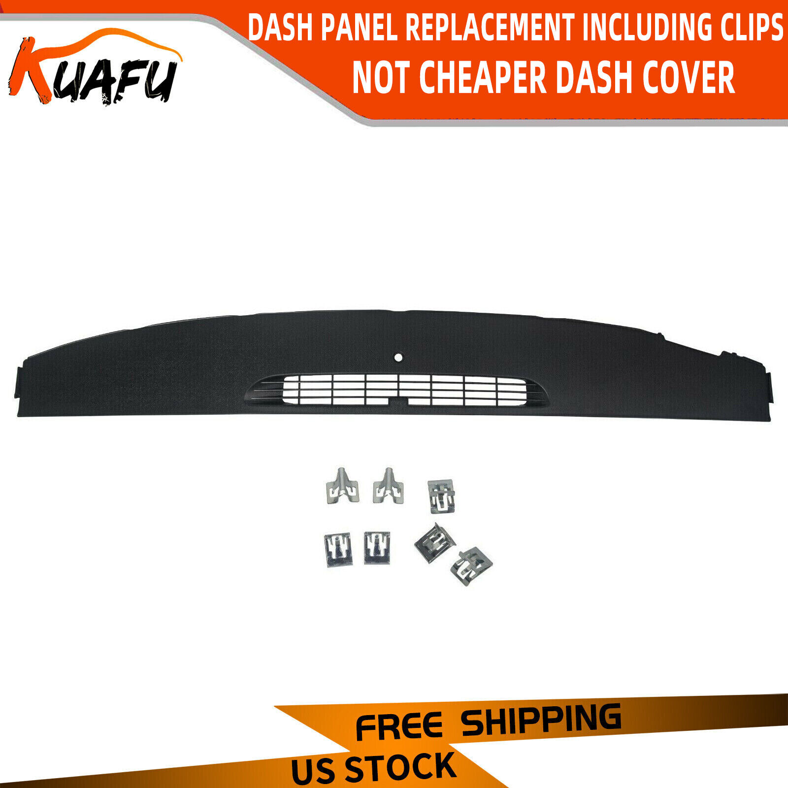 Upper Dash Front Section Trim Panel For 07-13 Chevrolet GMC replace for 20844035