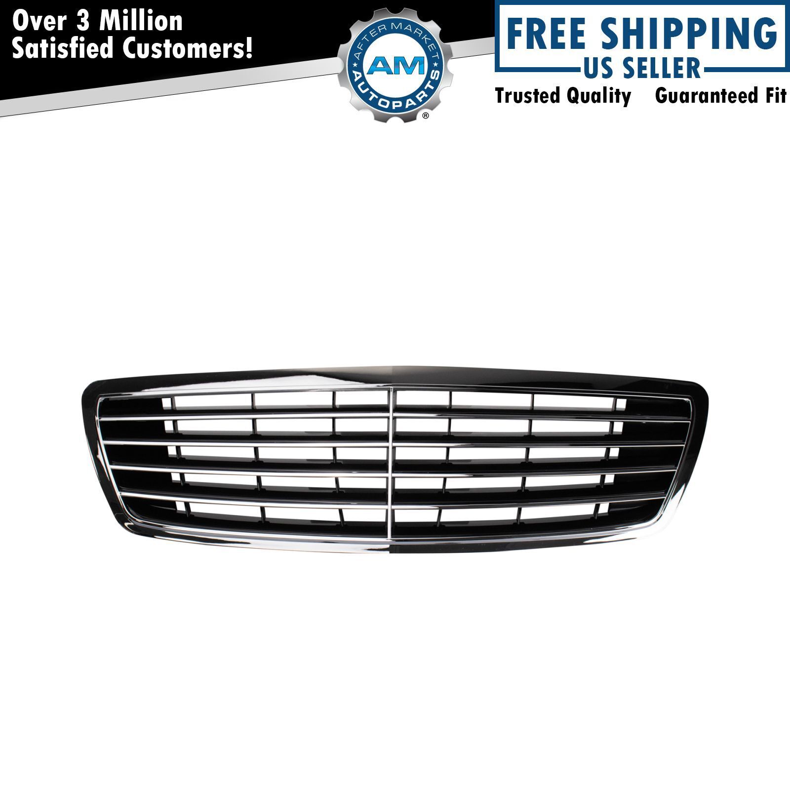 Grille Fits 2003-2006 Mercedes-Benz S430 S500 S55 AMG S600