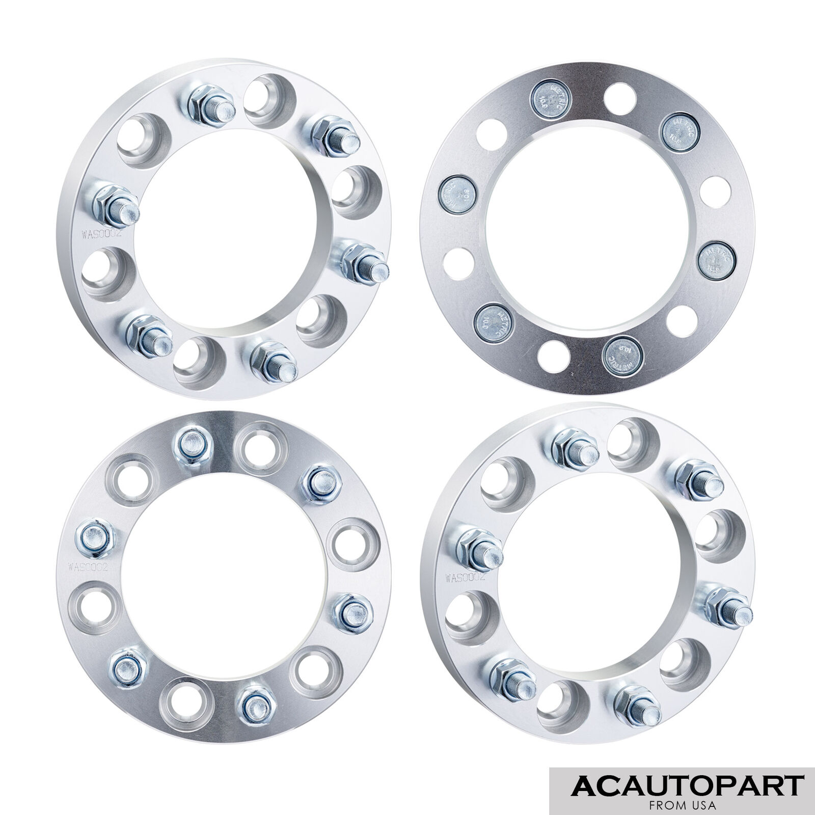 4X WHEEL SPACERS ADAPTERS 1\'\' 6X5.5  For TACOMA TUNDRA 4RUNNER  6 LUG