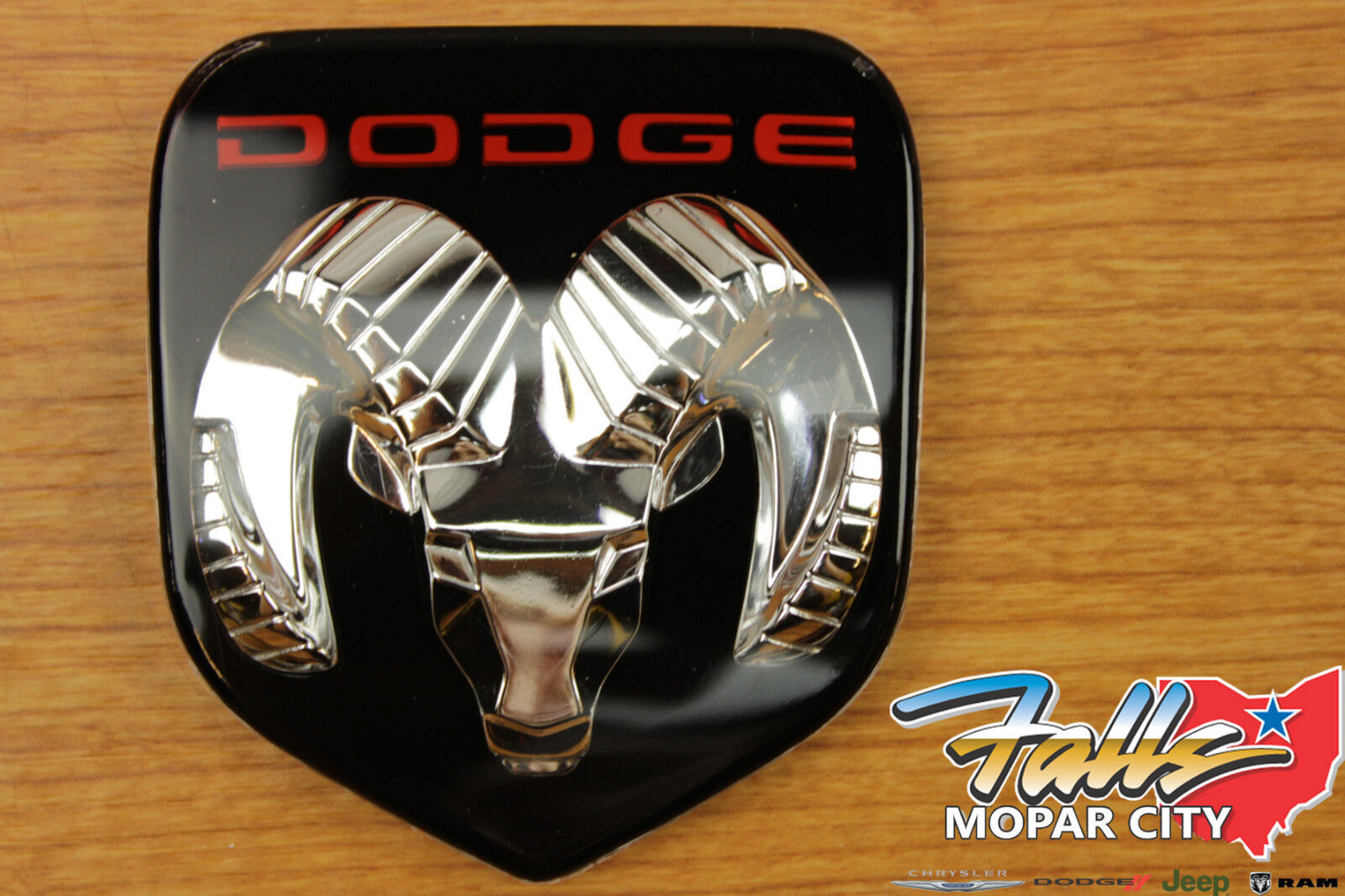 1994-2003 Dodge Ram Dakota Durango Chrome Ram Head Grille Emblem Mopar OEM