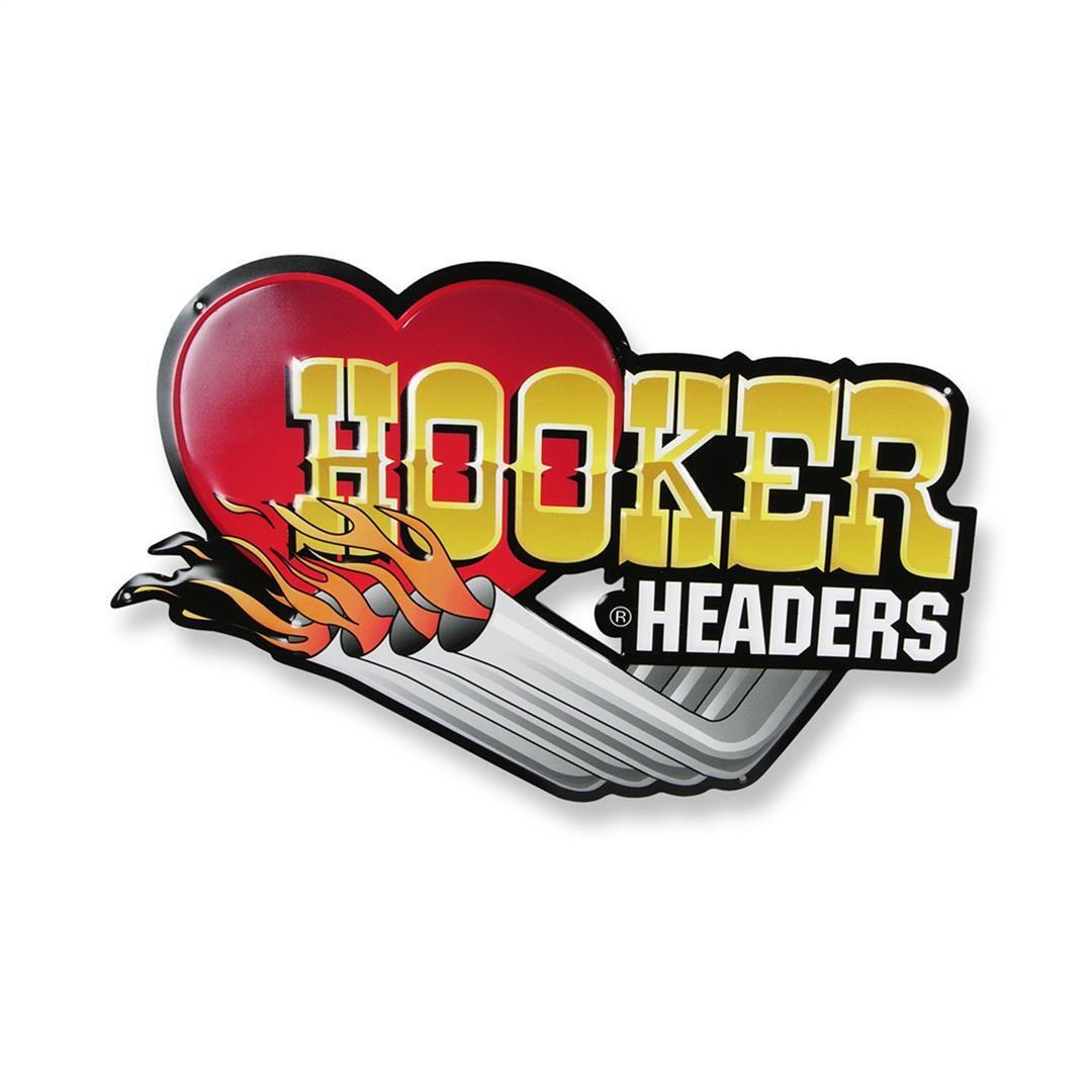 Hooker Headers Sign 10145HKR 12 Inch Height x 19 Inch Width
