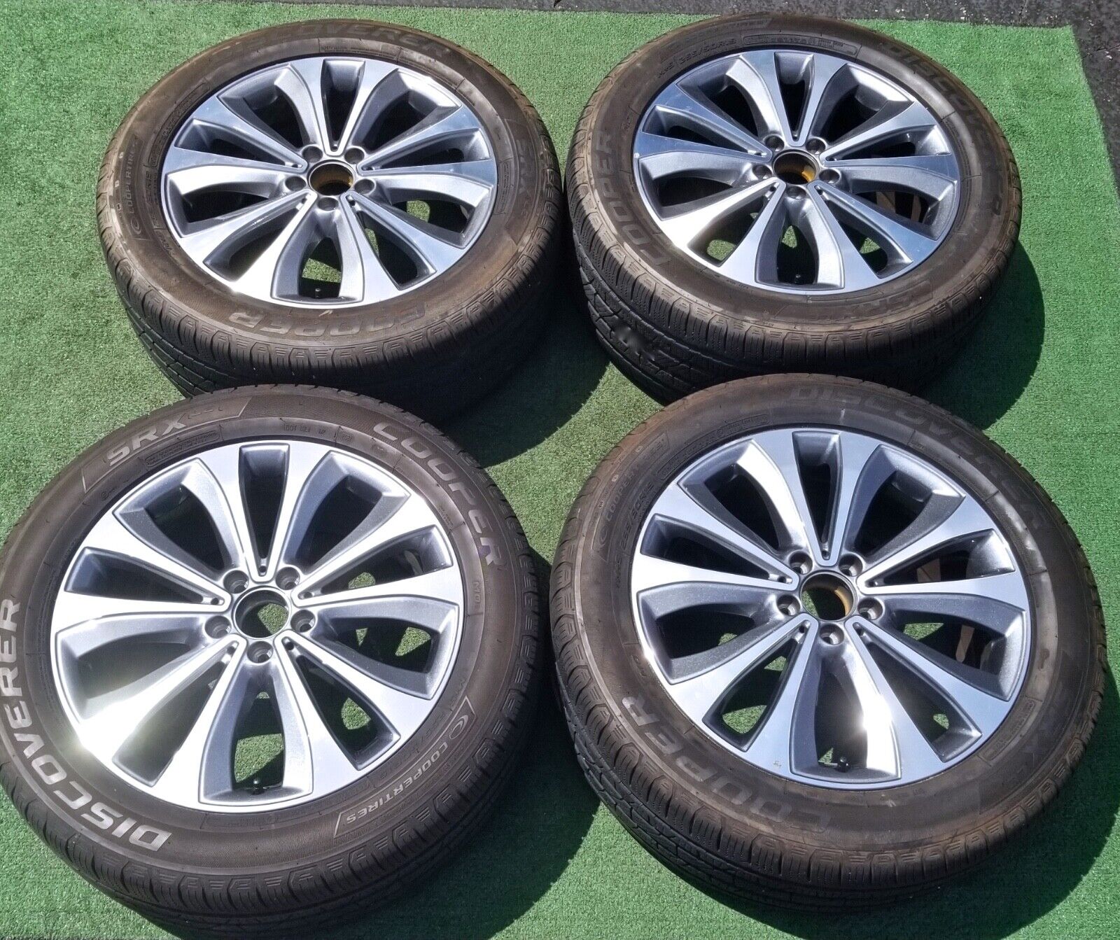 4 Factory Mercedes Benz Wheels Tires OEM GLE350 GLE450 GLE Genuine Original Set