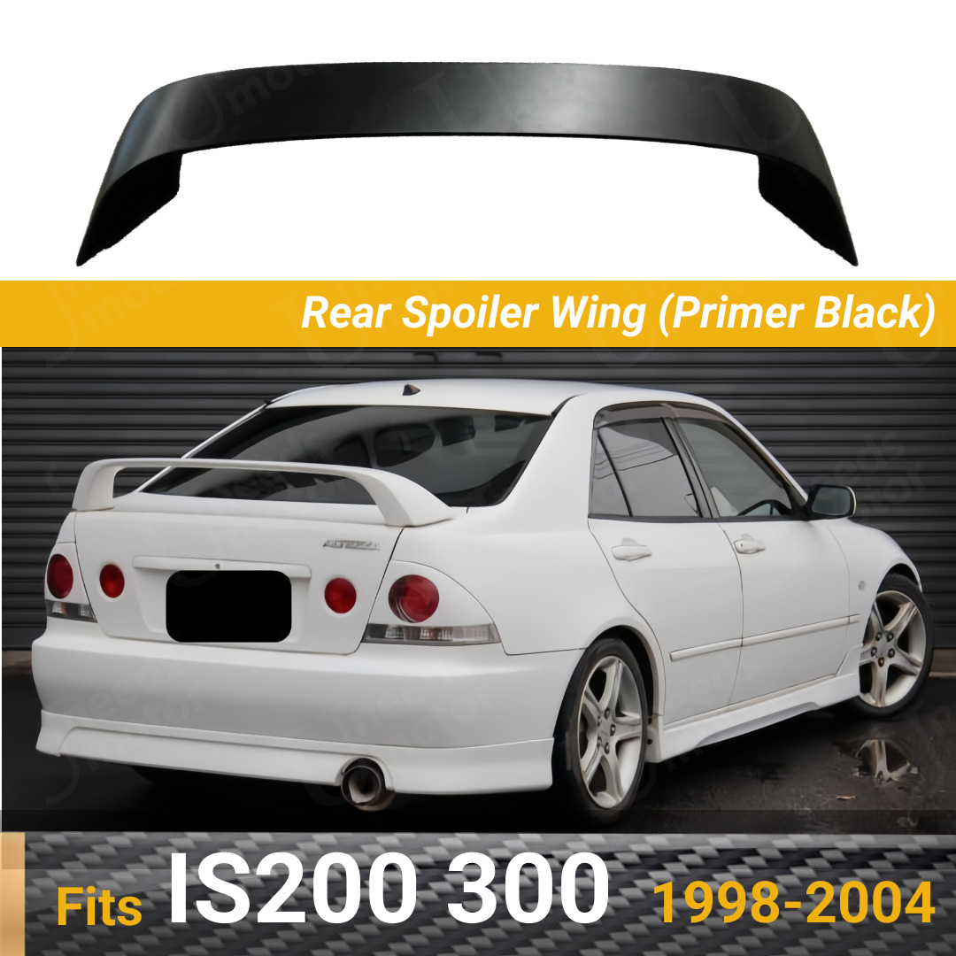 Fits 1998-2004 Lexus IS200 300 Primer Black OE Style Altezza Rear Spoiler Wing