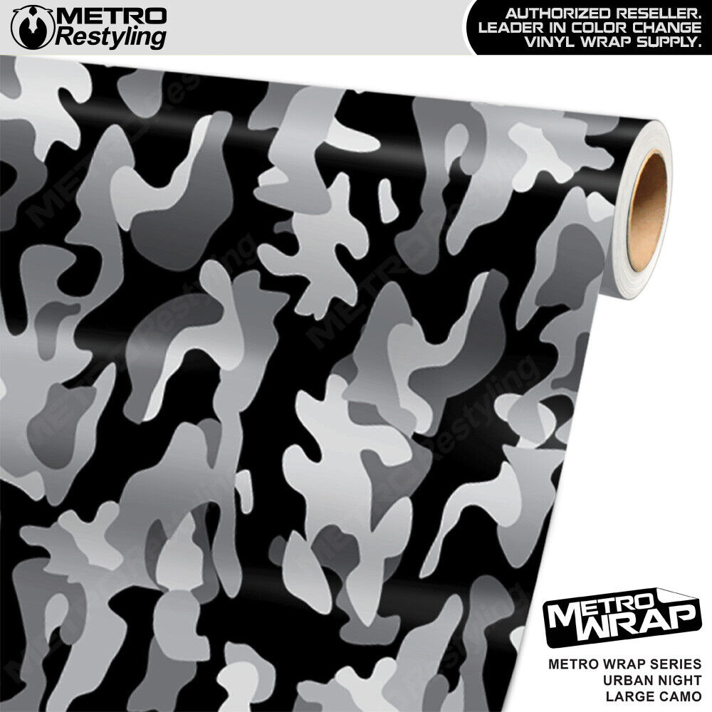 Metro Wrap Large Classic Urban Night  Print Premium Vinyl Film