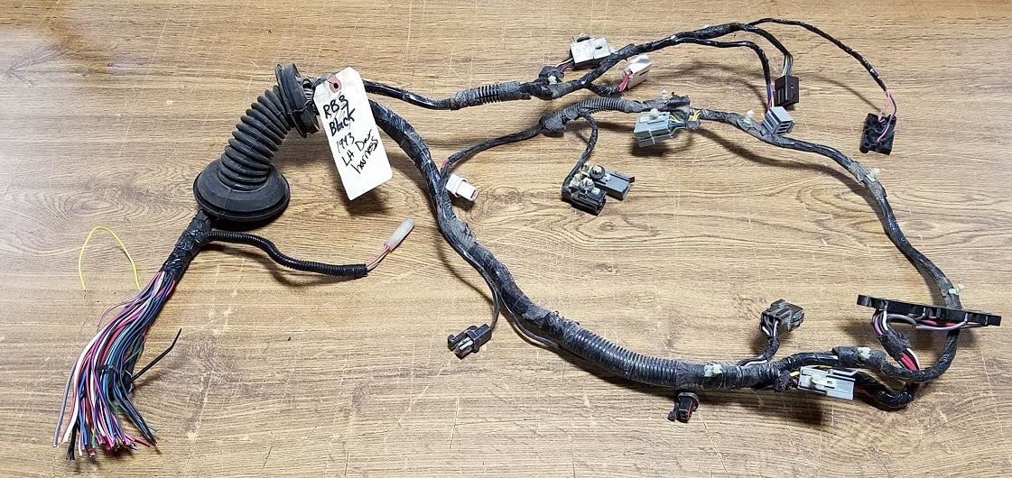 1993 1994 1995 1996 Lincoln Mark VIII Door Wire Harness LH Driver Side