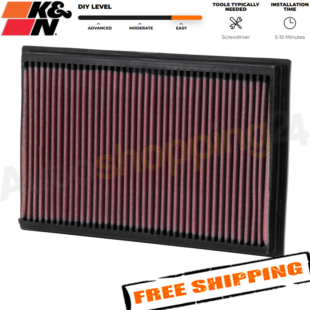 K&N 33-2272 Replacement Air Filter for 1992-2011 Ford Crown Victoria