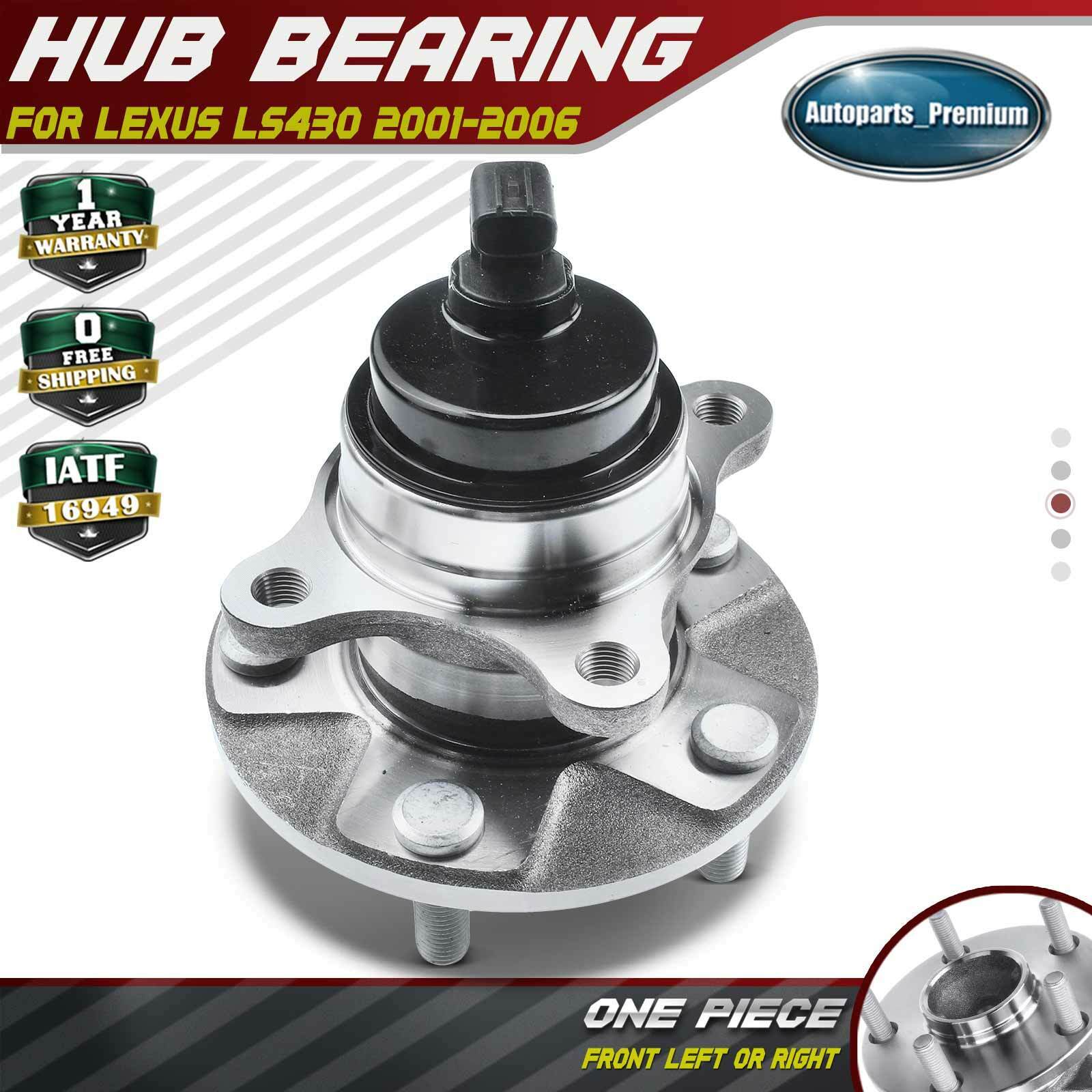 Front Driver or Passenger Wheel Bearing Hub Assembly for Lexus LS430 2001-2006