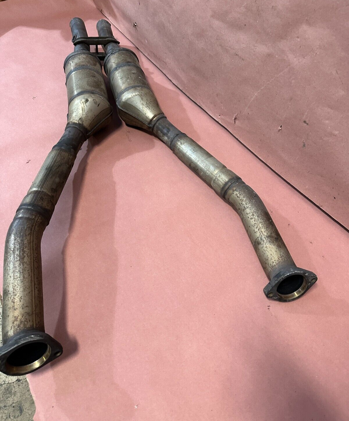 BMW E38 740IL E39 540I M62 Exhaust Manifold System OEM 127K MLS Tested