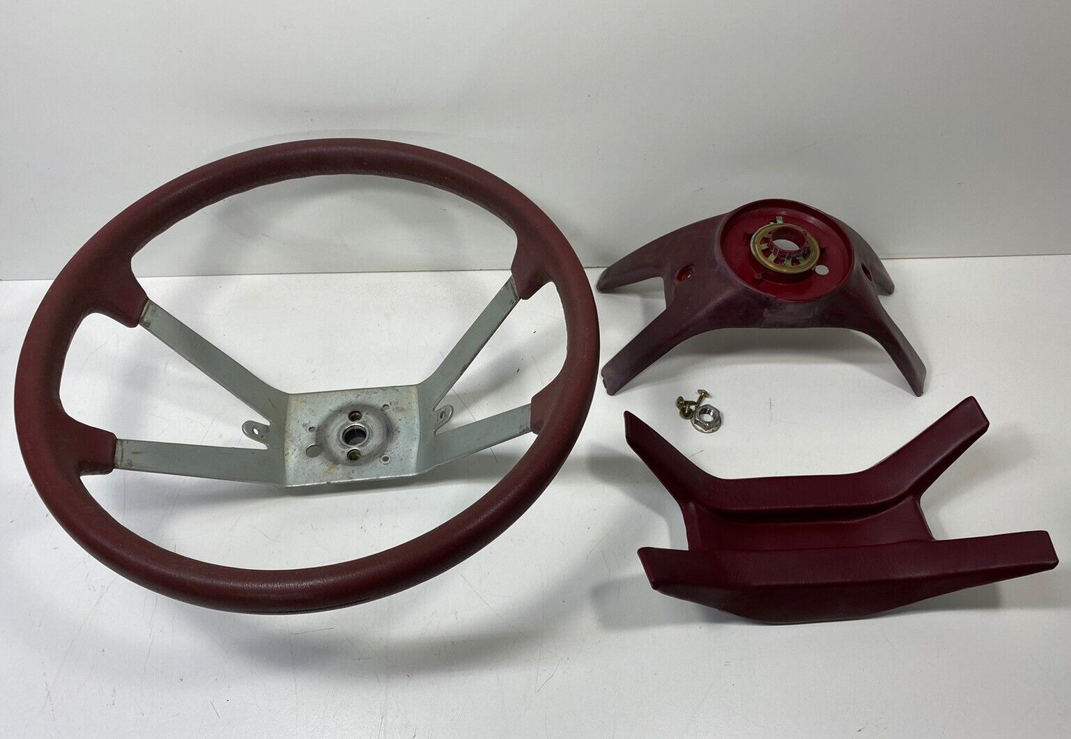 Dodge Omni Shelby Charger Rampage Horizon Scamp Maroon Steering Wheel