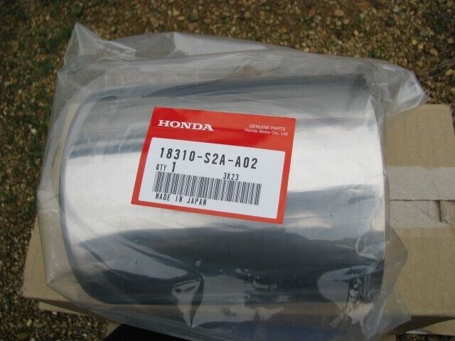 Honda OEM S2000 Genuine Exhaust Finisher Exhaust Tip AP1 AP2 18310-S2A-A02 NEW