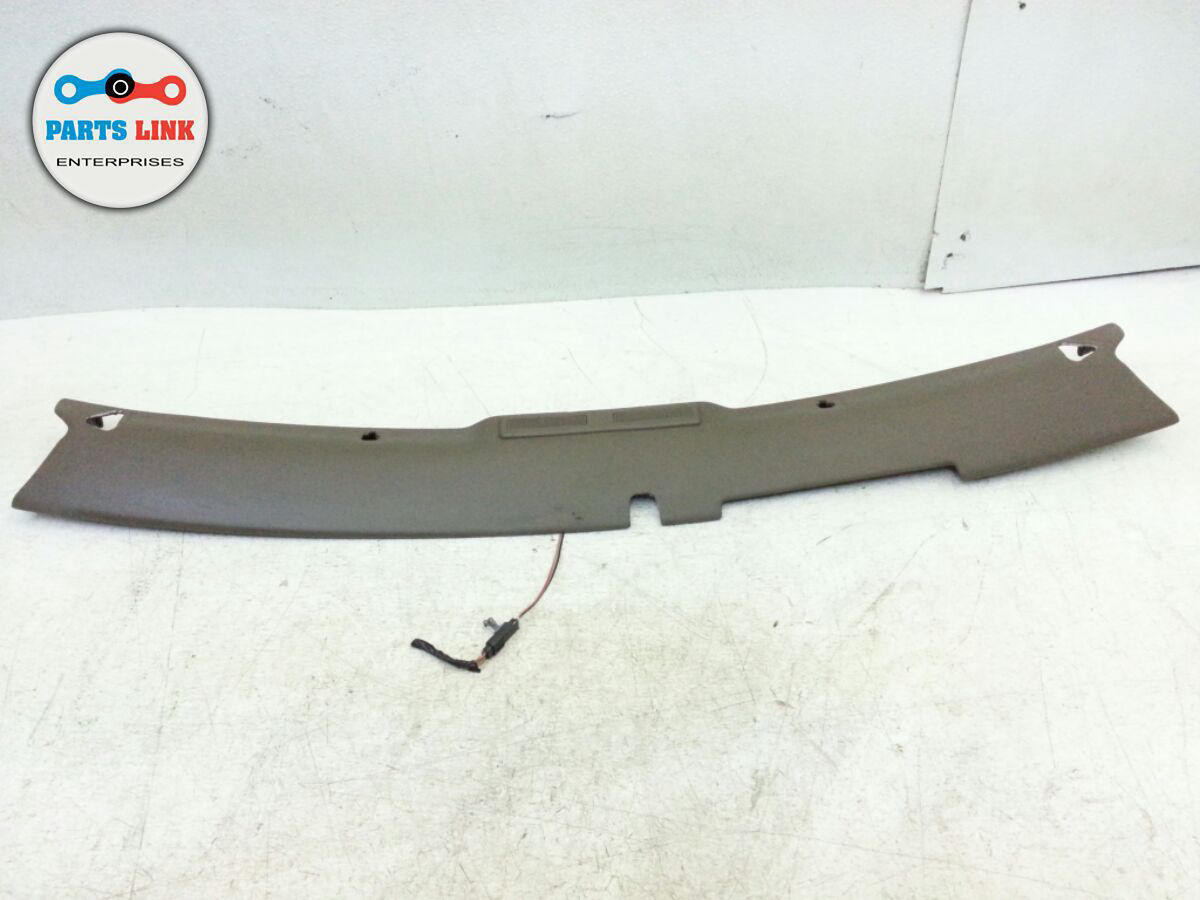 04-05 CADILLAC XLR FRONT OVERHEAD ROOF TRIM COVER HEADER MOLDING INNER CABRIO