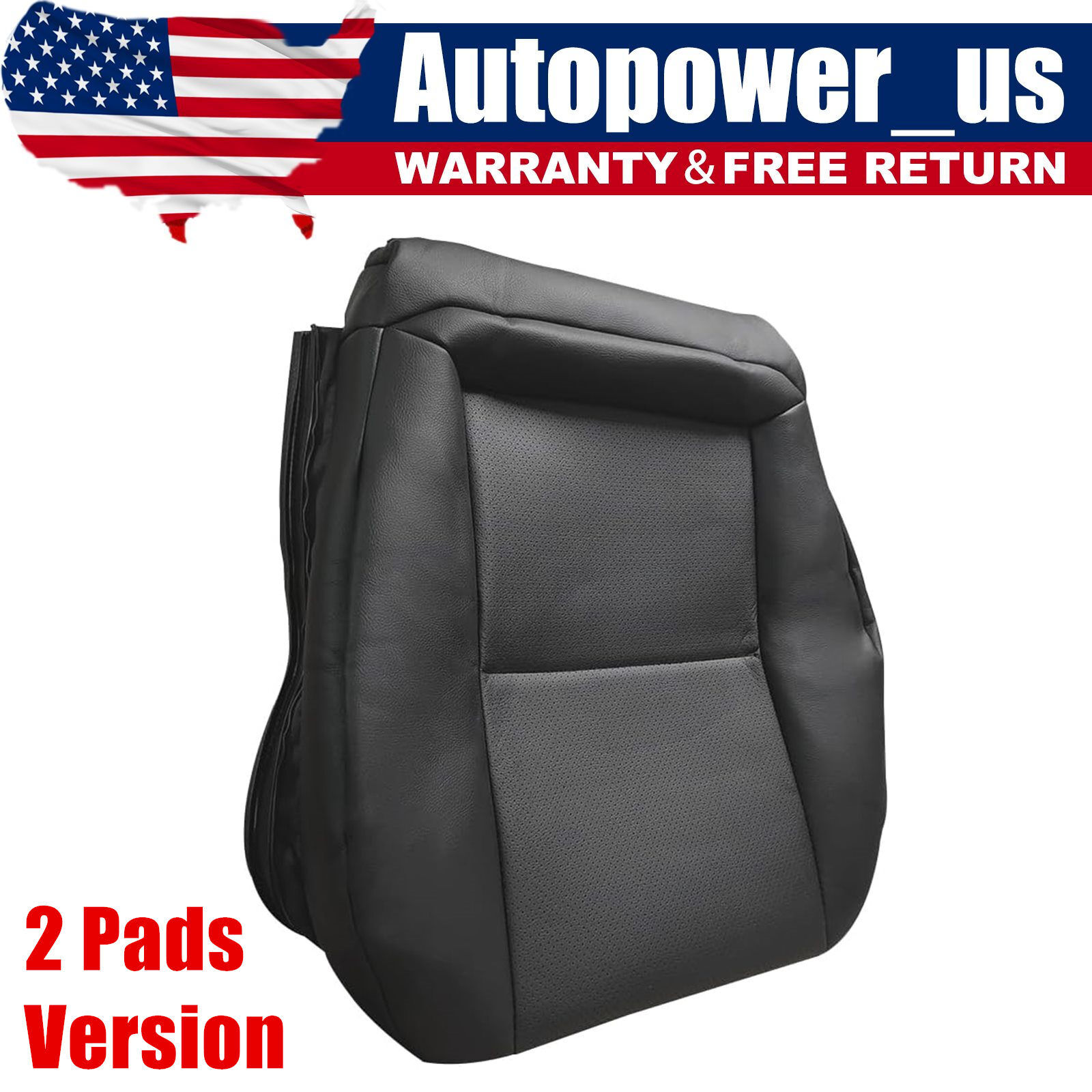 For 2008-2015 Mercedes Benz GLK350 SPORT Driver Bottom Replacement Seat Cover