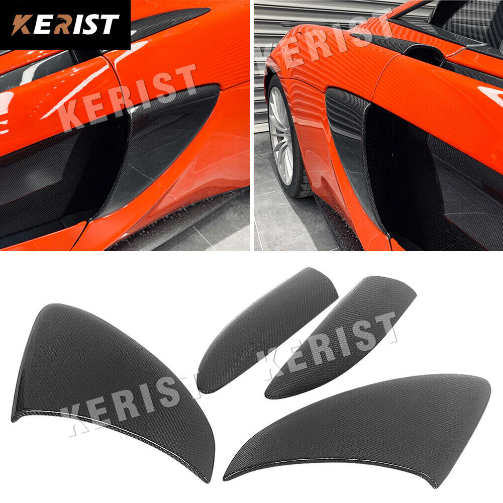 For McLaren 540C, 570GT, 570S  Carbon Fiber Side Air Intake Covers 