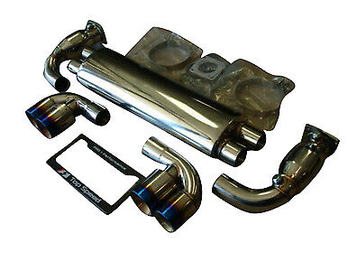 Fit Porsche 997.2 Turbo & Turbo S + GT2 GT2RS 10-13 Top Speed Single Exhaust BL