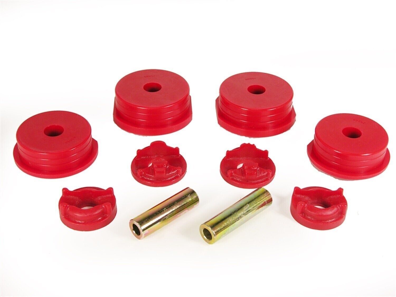 Prothane 13-1901 95-99 Eclipse Eagle Talon 4 Cyl Motor Mount Inserts FWD AWD Red