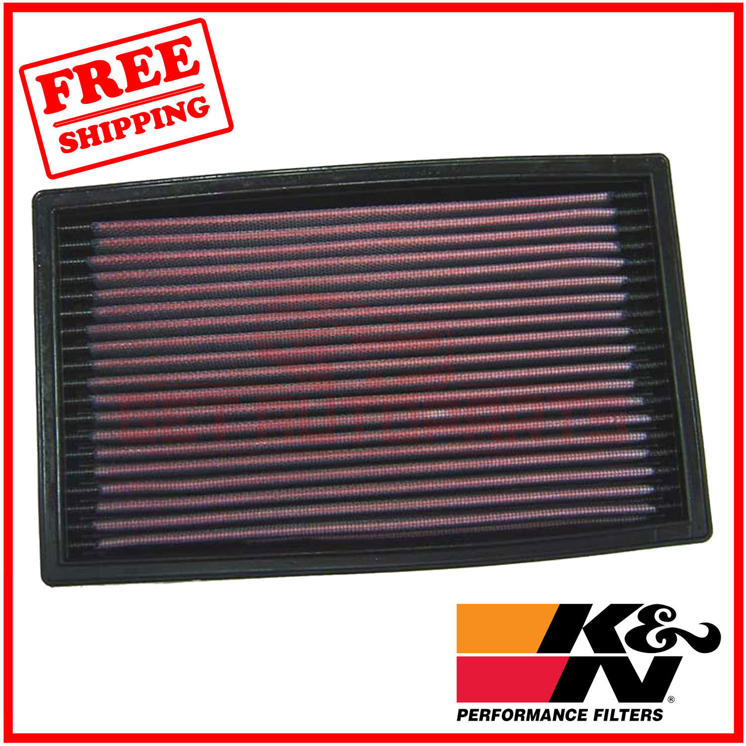 K&N Replacement Air Filter for Mercury Tracer 1991-1995