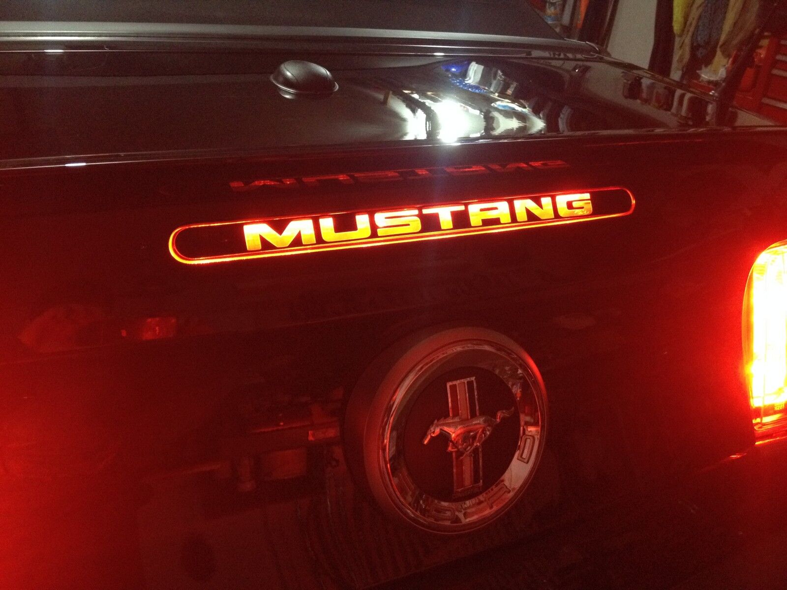 Decal Sticker Overlay for Mustang Third Brake Light 2010-2011-2012-2013-2014