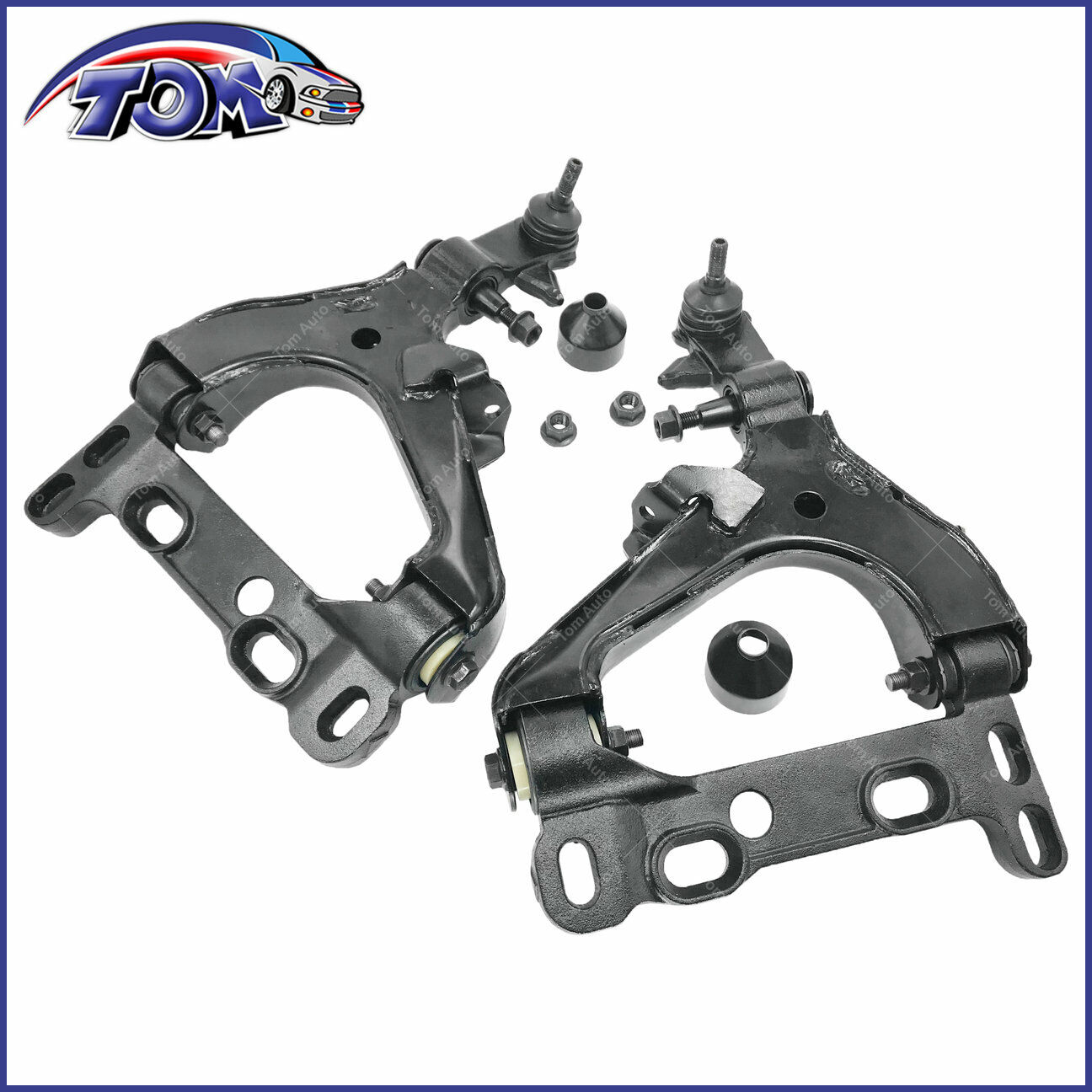 2PCS Front Lower Control Arm Ball Joint For 2004-07 Chevy Trailblazer GMC Envoy