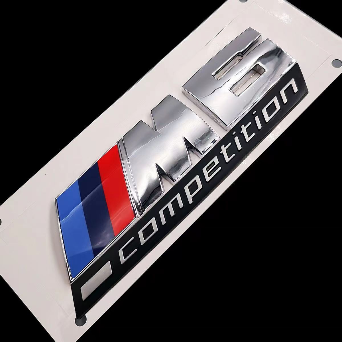 For BM 6 Series Emblem M6 COMPETITION Number Letters Rear Trunk Badge Sticker