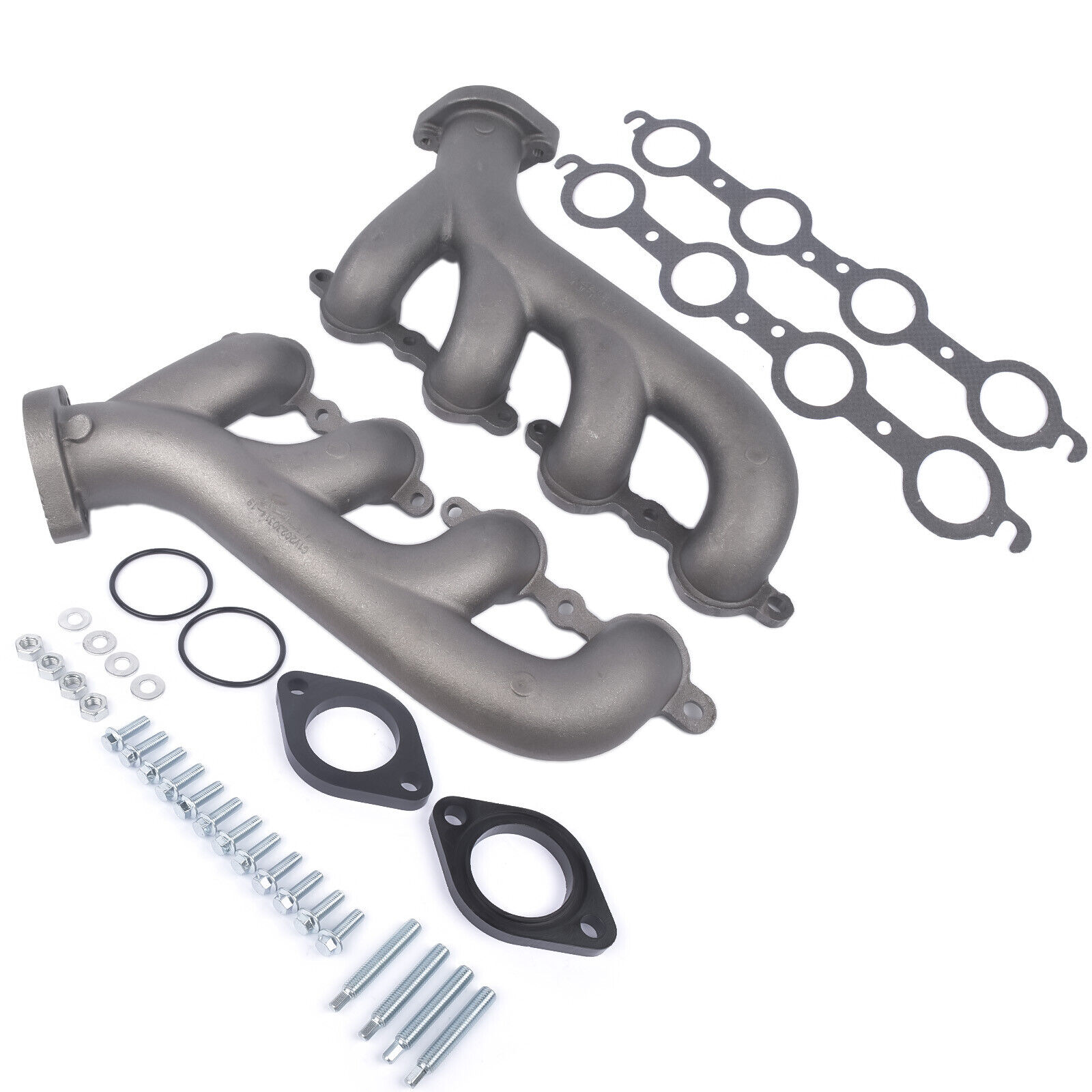 LS Cast Iron Exhaust Manifold Headers for Chevrolet Corvette Camaro LS1 LS2 LS3