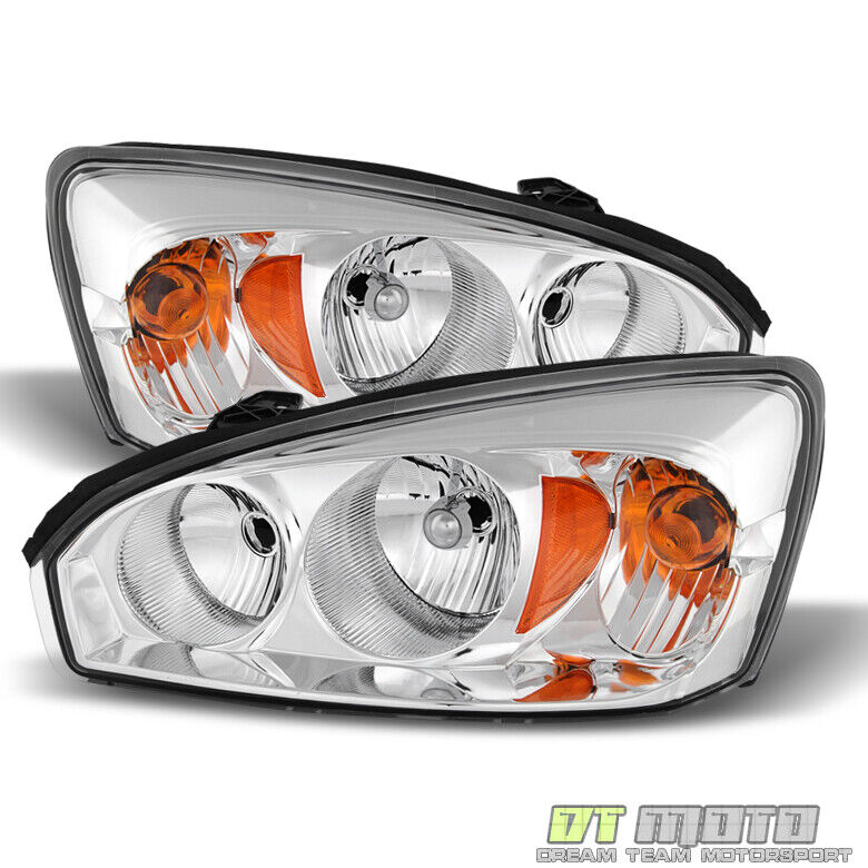 2004-2008 Chevy Malibu SS Replacement Headlights Headlamps Pair 04-08 Left+Right