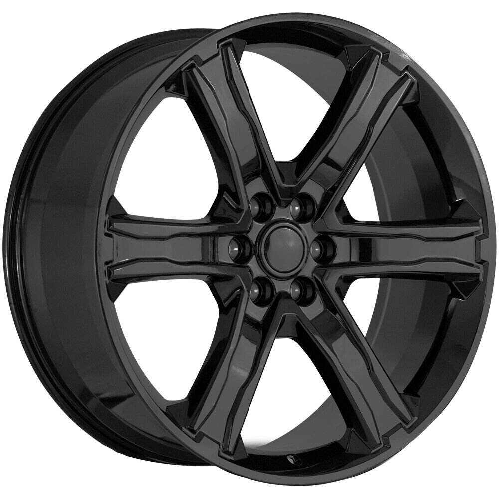 OE Concepts FD06 Stealth Edition 24x10 6x135 +31mm Gloss Black Wheel Rim 24 Inch