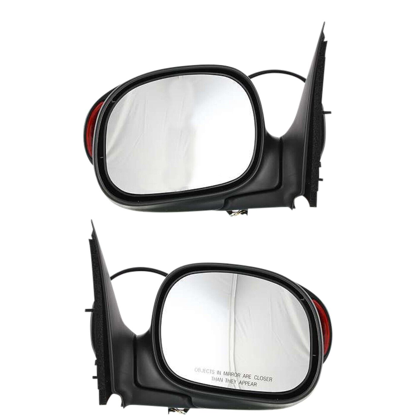 Set of 2 Mirrors Driver & Passenger Side For F150 97-03 SuperCab Power Paintable
