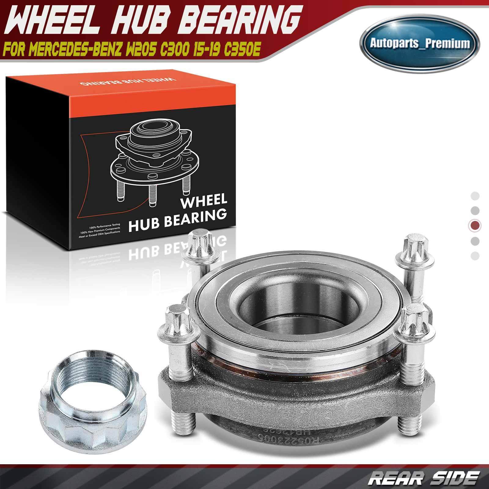 Rear LH / RH Wheel Hub Bearing Assembly for Mercedes-Benz W205 C300 15-19 C350E