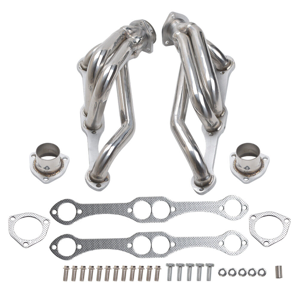 Exhaust Headers for Small Block Chevy Blazer S10 S15 2WD 350 V8 GMC Engine Swap