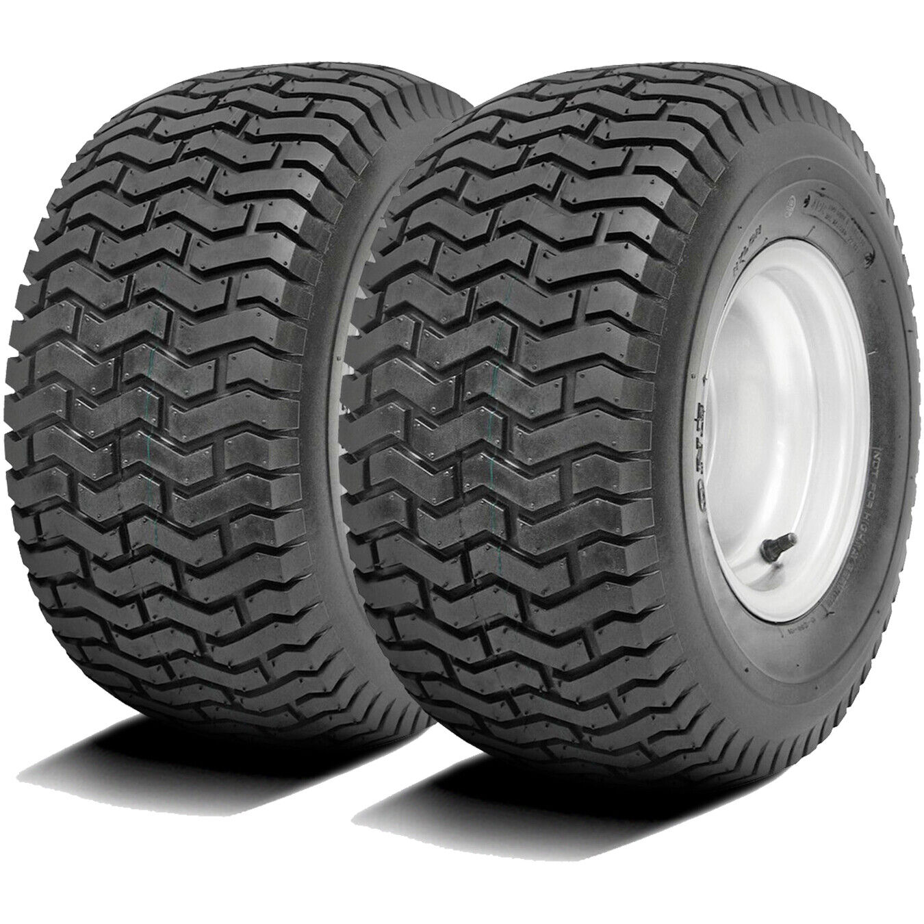 2 Tires Deestone D265 18X9.50-8 4 Ply Lawn & Garden