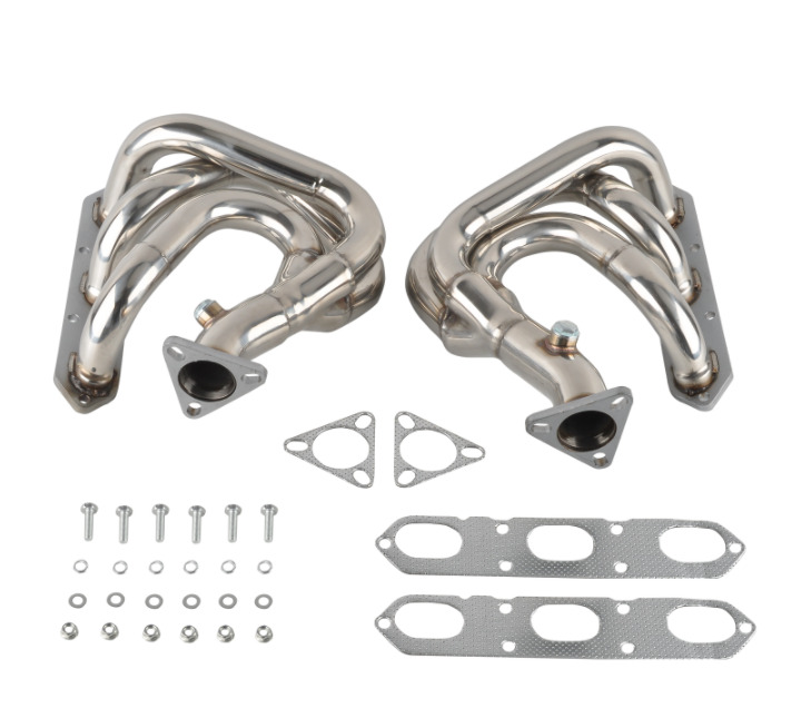 SS Stainless Steel Headers Fits Porsche Boxster 986 1997-2004 2.5L 2.7L 3.2L