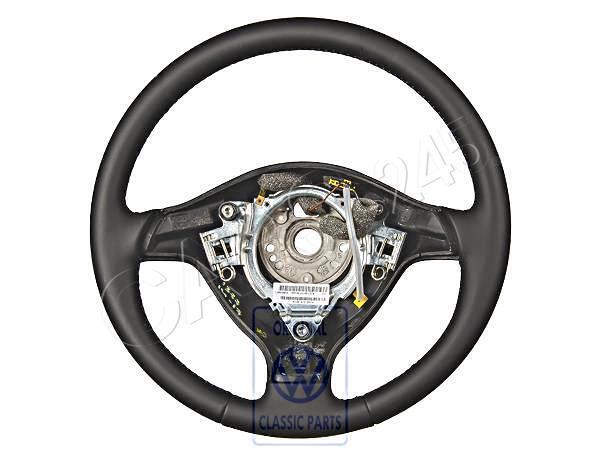 Genuine Volkswagen Sports Steering Wheel NOS Golf R32 GTI Rabbit 1J0419091AEHCC