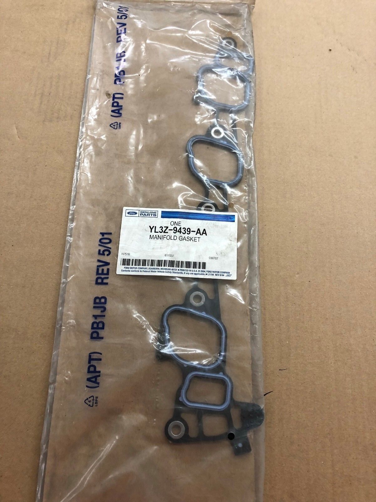 Ford YL3Z-9439-AA Engine Intake Manifold Gasket 00-10 E Series F Series 