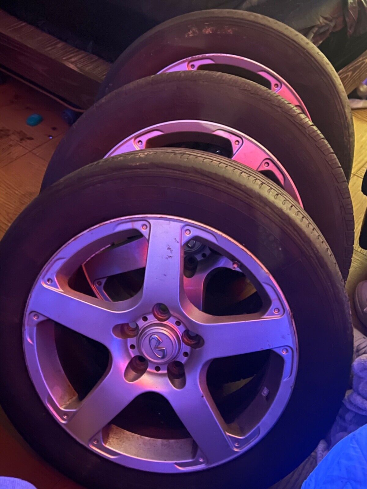 Infinity g35 wheels and tires (full set)