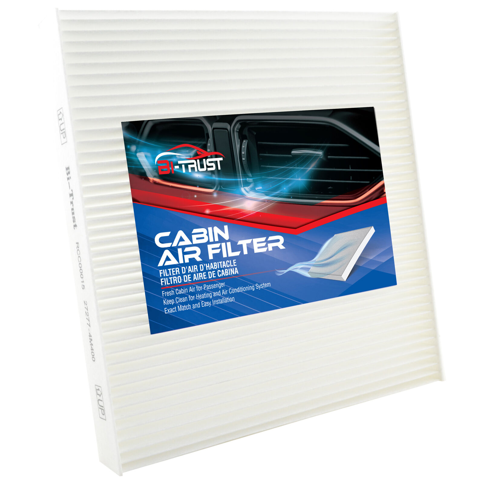 Cabin Air Filter for Mitsubishi Outlander Sport 2011-2022 L4 2.0L 2015-2022 2.4L