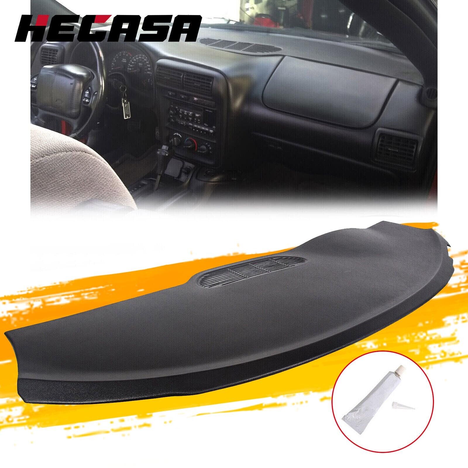 Black Molded Dash Board Cover Cap Overlay For 97 98 99 00 01 02 Camaro Firebird