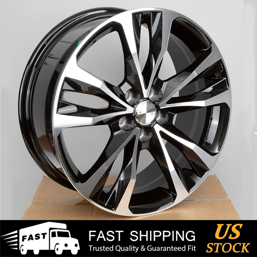 New 17 inches Black Replacement Wheel Rim For 2017-2019 Toyota Corolla Wheel US
