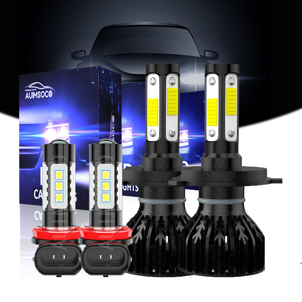 For Toyota Yaris Hatchback 1.5L 2006-2019 LED Headlight High Low Fog Light Bulbs