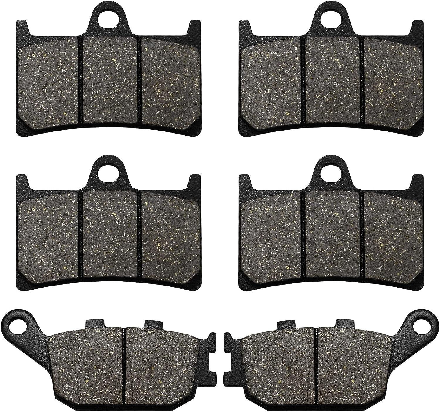 Front & Rear Brake Pads Compatible with Yamaha FZ1 FZ6 FZ8 YZF R1/R6/R6S 2003